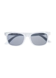 Hype. White Folder Square Frame Sunglasses