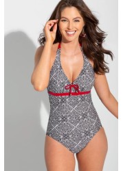 Pour Moi Starboard Underwired Halter Swimsuit