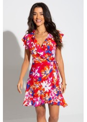 Pour Moi Woven Wrap Beach Dress