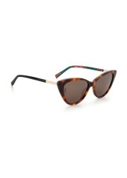 M By Missoni Havana Cat-Eye Sunglasses