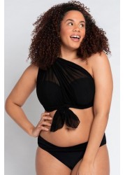 Curvy Kate Black Wrapsody Bandeau Bikini