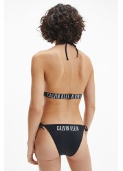 بلوزة بيكيني سوداء من Calvin Klein