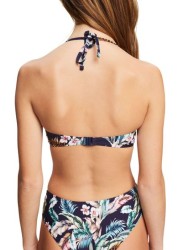 Esprit Navy Blue Underwire Balconette Bikini Top