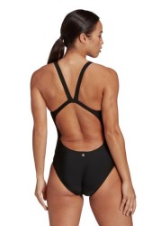 adidas Black 3 Stripe Swimsuit