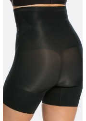 شورت SPANX® Curve Control Firm Oncore عالي الخصر