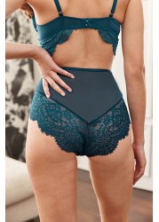 Lace Knickers High Rise