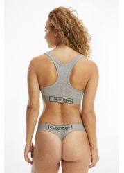 Calvin Klein Grey Reimagined Heritage Thong