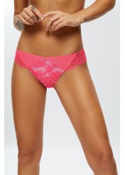 Ann Summers Pink Sexy Lace Sustainable Brazilian Knickers