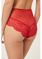 Lace Knickers High Rise