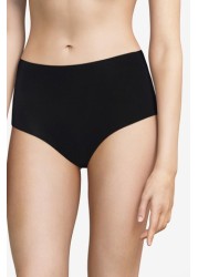 Chantelle Black Three-Pack Soft Stretch High Waisted Briefs