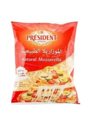 President Shredded Mozzarella Cheese 200g x Pack of 2