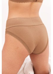 Bamboo High Leg Knickers 2 Pack