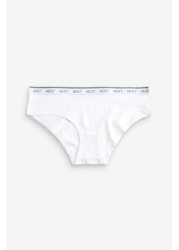 Cotton Rich Logo Knickers 6 Pack Short