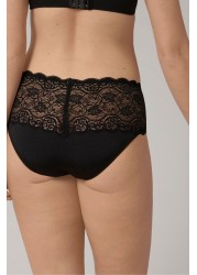 Triumph Black Amourette 300 Maxi Briefs