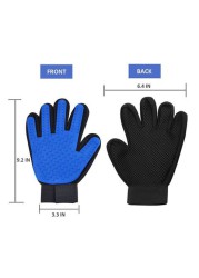 Generic Pet Grooming Glove Blue/Black