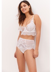 Lace Knickers High Rise