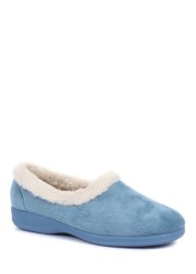 Pavers Blue Ladies Full Slippers