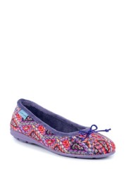 Lunar Purple Pump Slippers