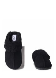 Linzi Jocelyn Faux Shearling Trim Slipper Mule