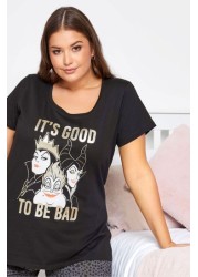 Yours Bad Girls Cuffed Pyjama Set