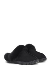 Ilse Jacobsen Black Slippers