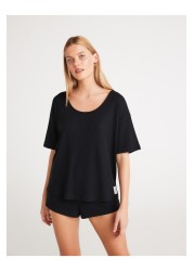 B by Ted Baker Rib Loungewear T-Shirt