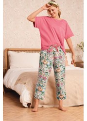 Morris & Co. At Next Cotton Jersey Pyjamas Petite