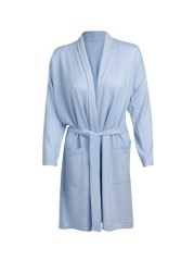 Pure Luxuries London Hallbeck Cashmere & Merino Wool Dressing Gown