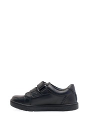 Start-Rite Explore Black Leather Junior Trainers