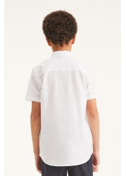 Oxford Shirt (3-16yrs) Short Sleeve