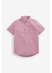 Oxford Shirt (3-16yrs) Short Sleeve