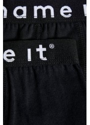 Name It 2 Pack Logo Boxers