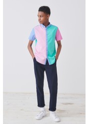 Oxford Shirt (3-16yrs) Short Sleeve