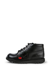 Kickers Junior Kick Hi Zip Leather Shoes