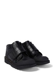 Kickers Black Kick Mid Scuff Shoes