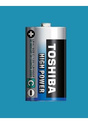 Toshiba High Power C 2 Alkaline Batteries