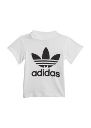 طقم تي شيرت وشورت Trefoil للأطفال من adidas Originals