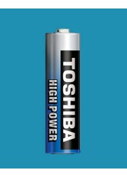 Toshiba High Power AA 2 Alkaline Batteries