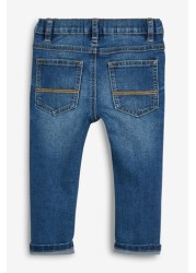 Five Pocket Jeans With Stretch (3mths-7yrs) Slim Fit