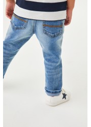 Five Pocket Jeans With Stretch (3mths-7yrs) Slim Fit