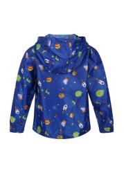 Regatta Blue Peppa Pig Waterproof Pack It Jacket