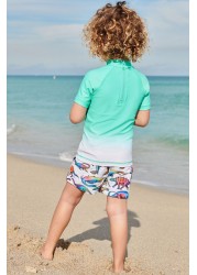 2 Piece Rash Vest And Shorts Set (3mths-7yrs)