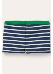 Boden Blue Swim Trunks