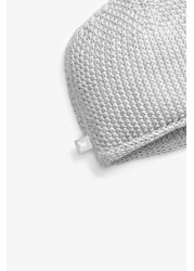 The Little Tailor Grey Baby Knitted Hat