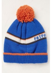 FatFace Blue Goggles Beanie