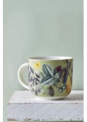 Kew Gardens Fruit and Floral Green Mug