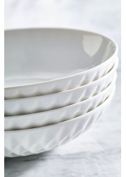 M06-034s Set of 4 Pasta Bowls