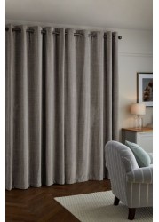 Soft Chenille Eyelet Curtains