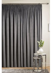 Matte Velvet Curtains Pencil Pleat Blackout/Thermal