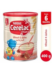 Nestle Cerelac Wheat and Dates for Babies (from 6 months) 400 gm